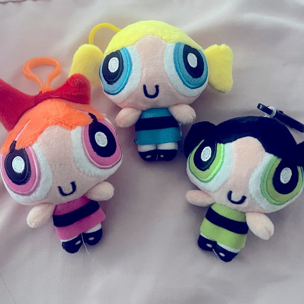 Powerpuff girls plushies set